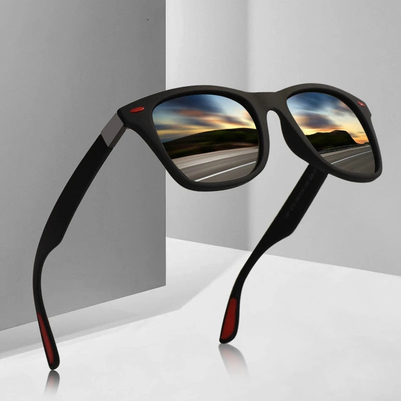 Night Vision Glasses PC Frame Polarized Sunglasses