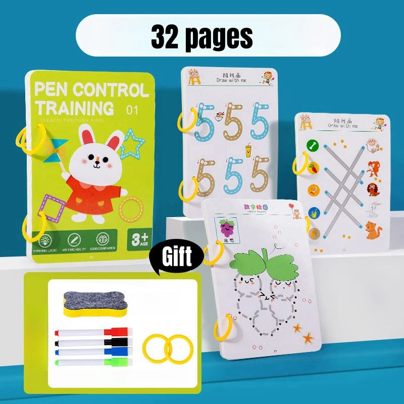Magical Tracing Workbook Montessori