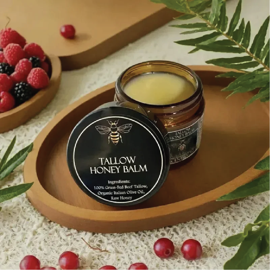 Beef Tallow Honey Moisturizing Cream