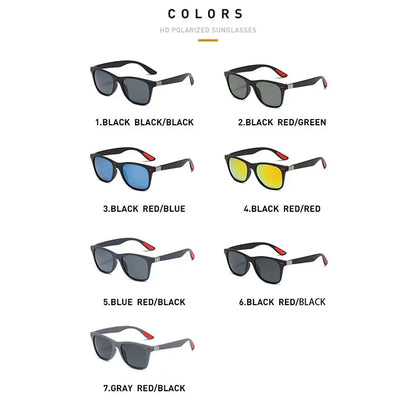 Night Vision Glasses PC Frame Polarized Sunglasses